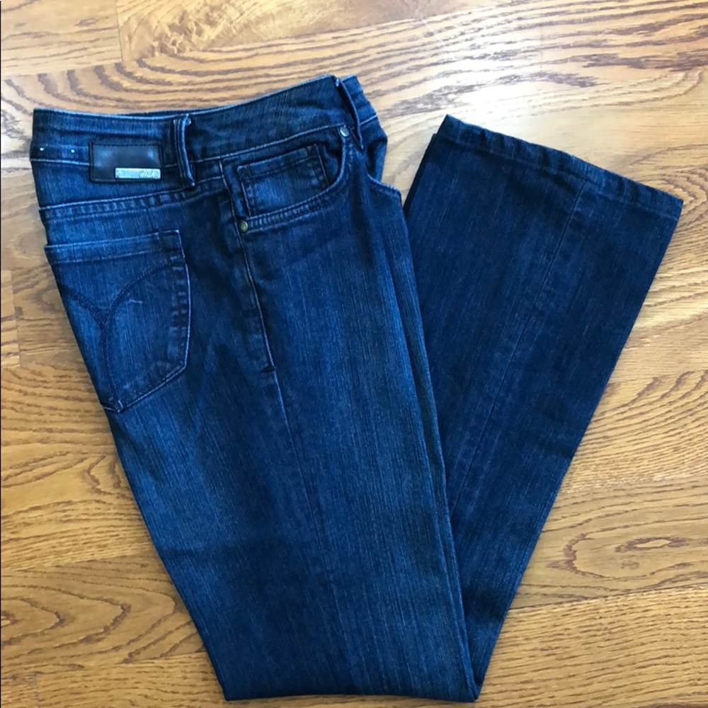 Boot Cut dish Jeans Dark Wash
